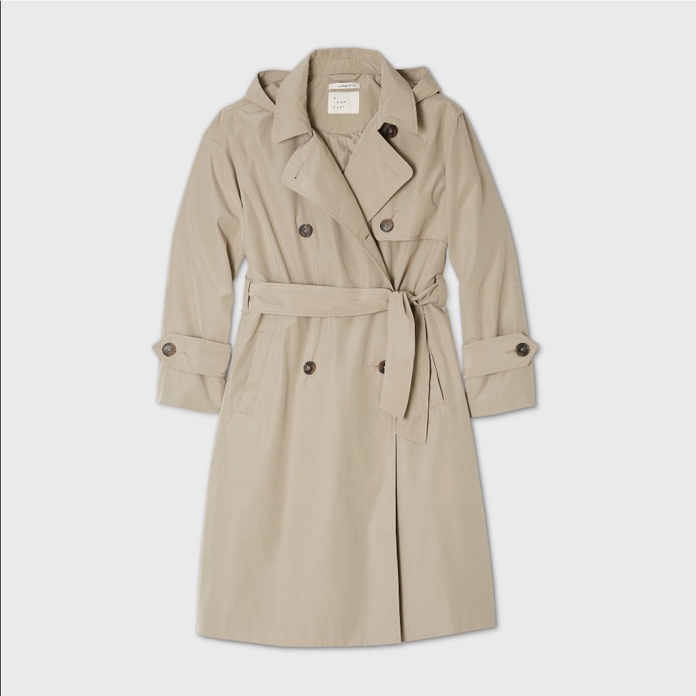 Classic Khaki Trench Coat